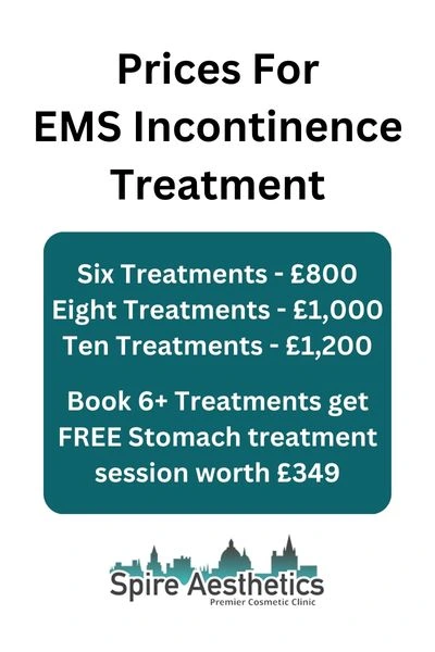 EMS Incontinence Treatment Prices Eccles