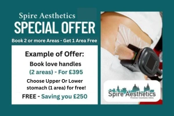 Fat Freezing Promotion Eccles from Spire Aesthetics - Book Today!
