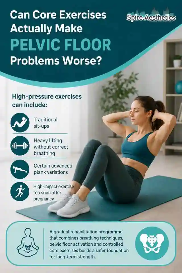 Can Strengthening Your Core Alone Actually Make Pelvic Floor Problems Worse Eccles?